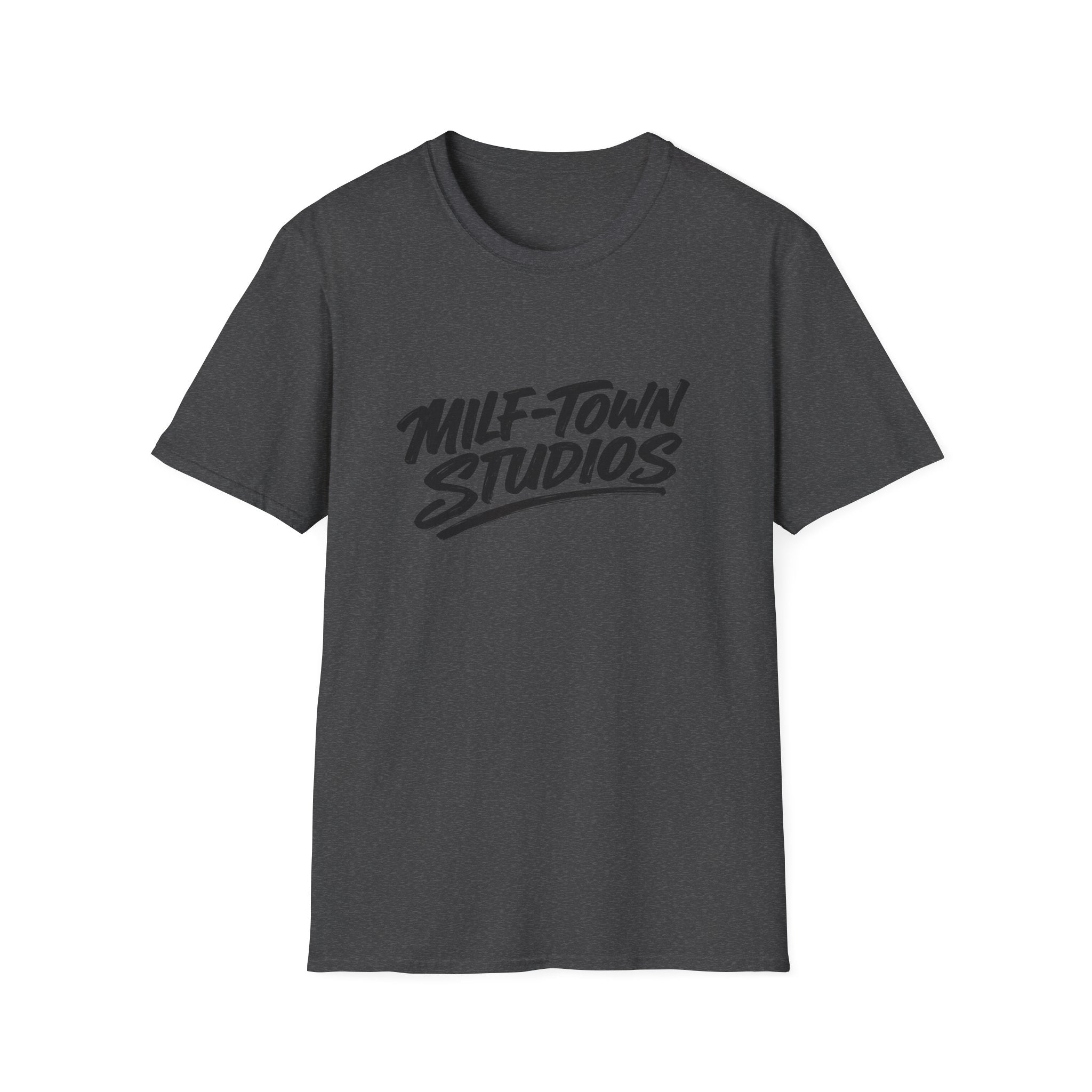 MILF-TOWN STUDIOS Minimalist Logo Tee – Creator Streetwear Graphic Shirt