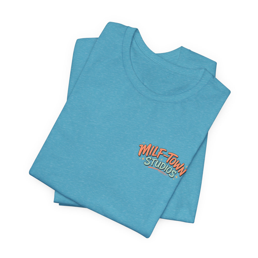 MILF-TOWN STUDIOS Retro Creator Tee – Podcast, Music & Content Creator Graphic Shirt