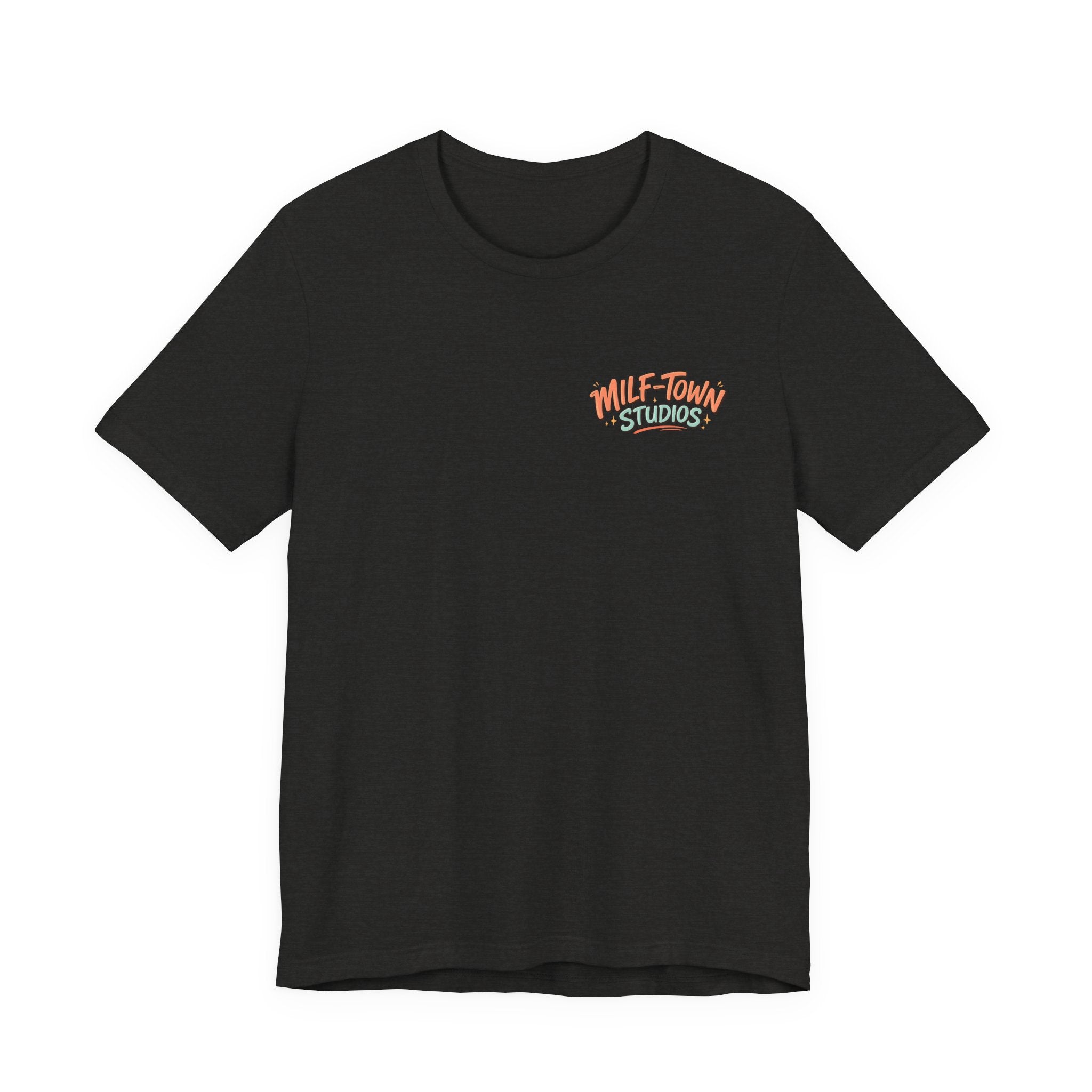 MILF-TOWN STUDIOS Retro Creator Tee – Podcast, Music & Content Creator Graphic Shirt